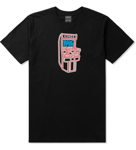 Arcade Game Gamer T-Shirt in Black By Kings Of NY