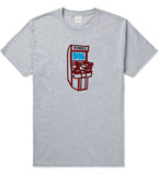 Arcade Game Gamer T-Shirt in Grey By Kings Of NY