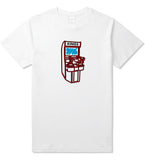 Arcade Game Gamer T-Shirt in White By Kings Of NY