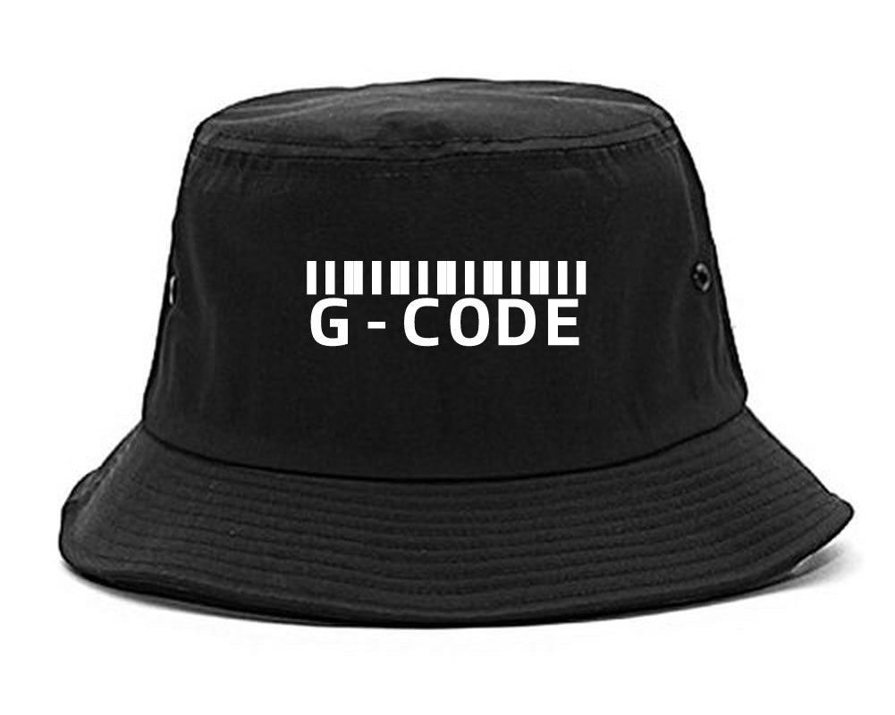 G Code Barcode Bucket Hat Cap