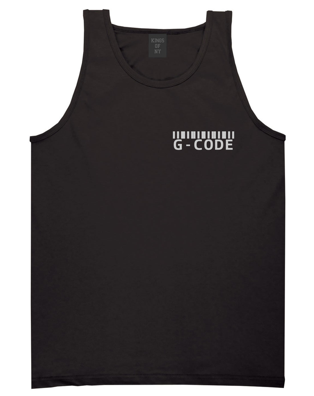 G Code Barcode Tank Top