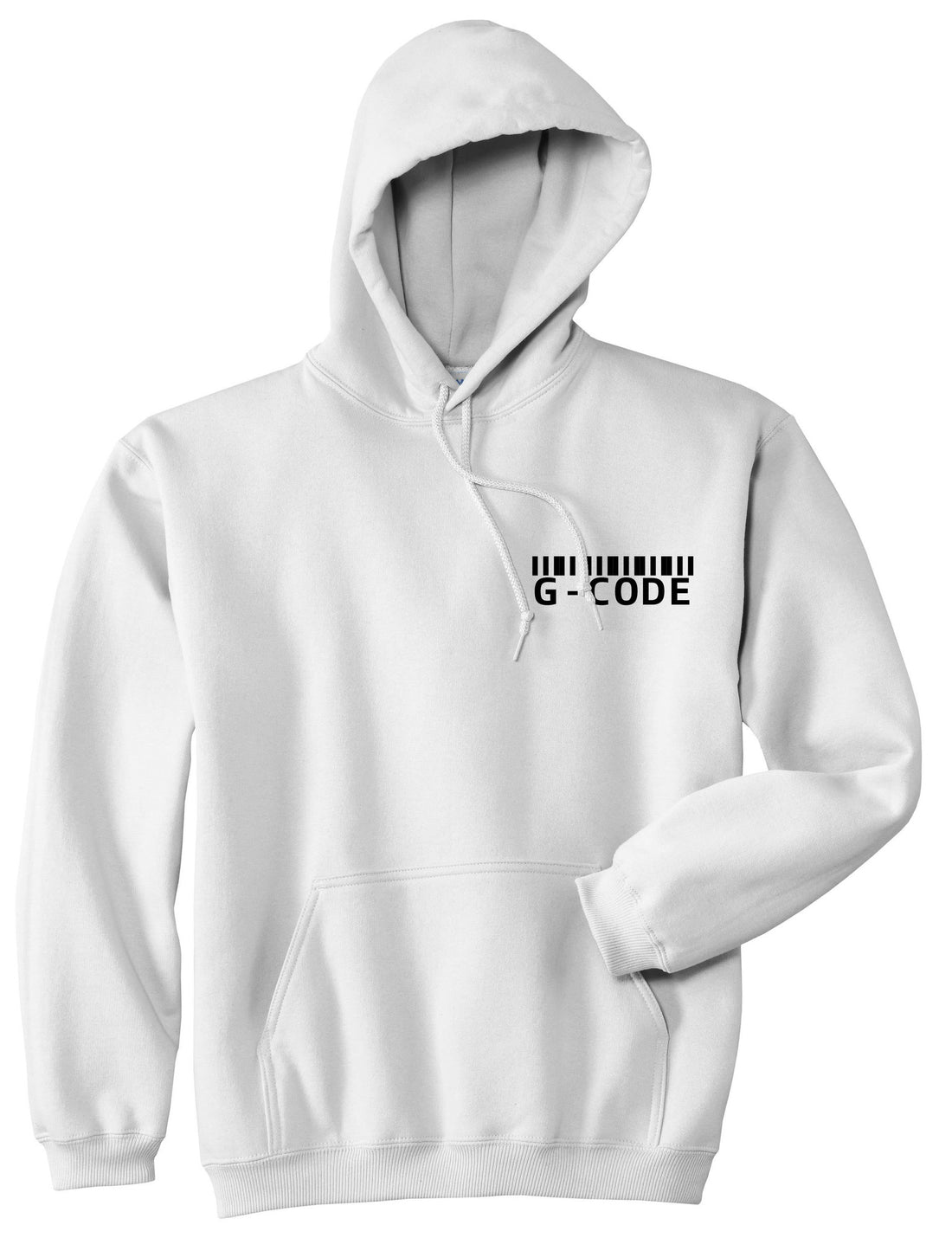 G Code Barcode Pullover Hoodie