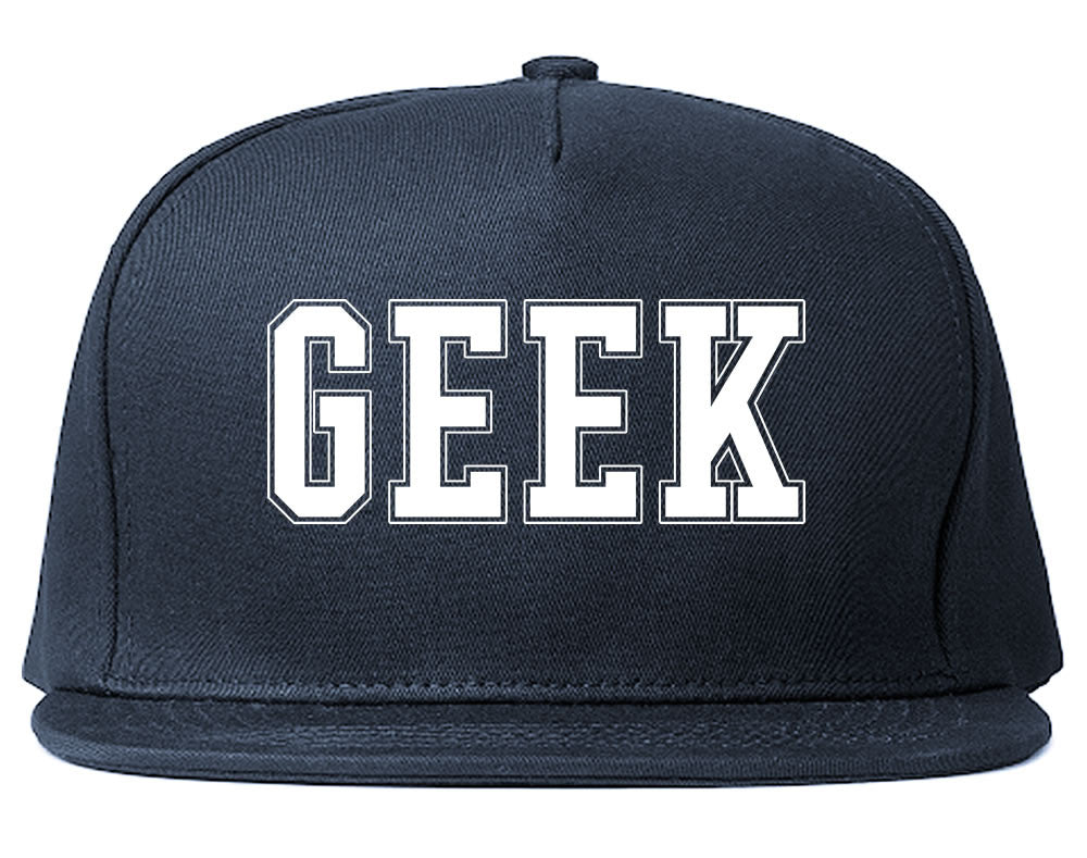 Geek College Style Snapback Hat By Kings Of NY