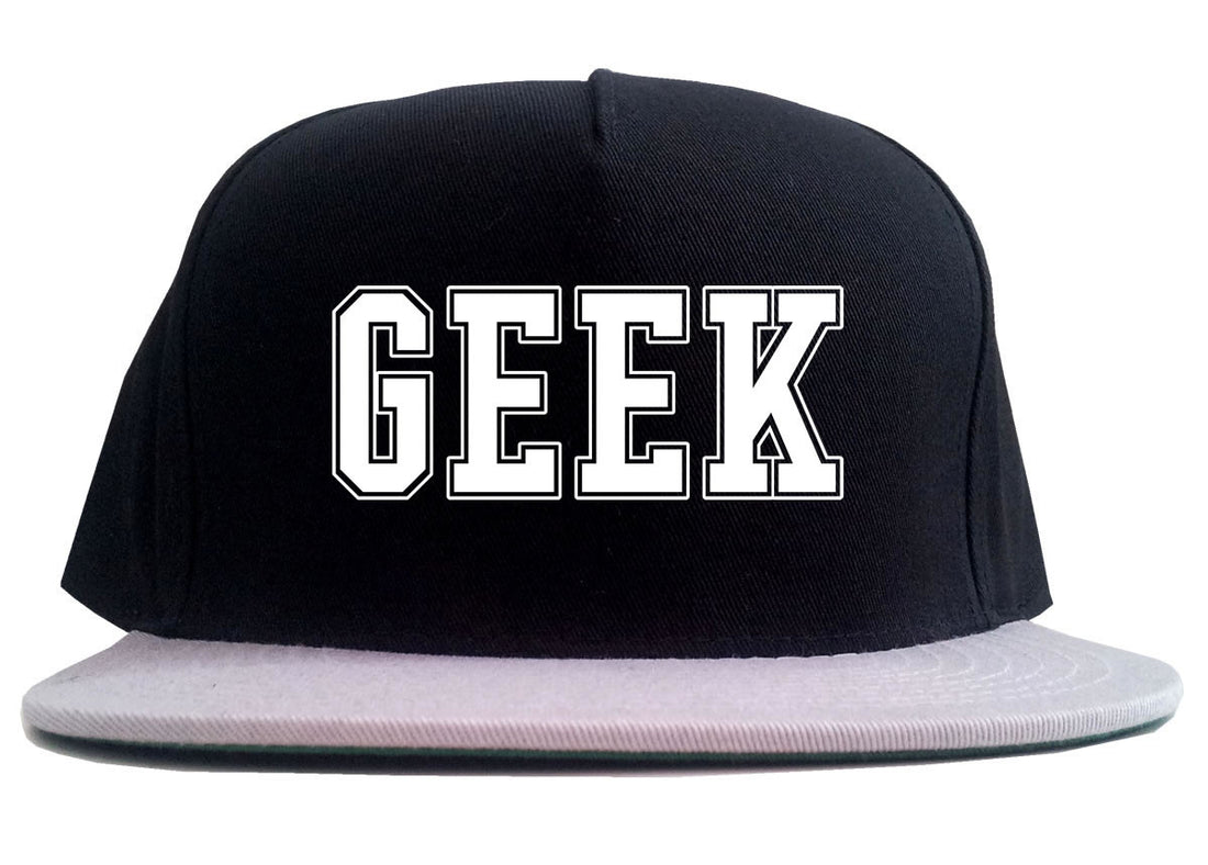 Geek College Style 2 Tone Snapback Hat By Kings Of NY