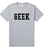 Geek College Style Boys Kids T-Shirt in Grey By Kings Of NY