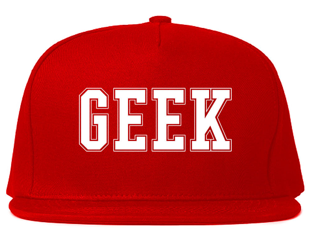 Geek College Style Snapback Hat By Kings Of NY