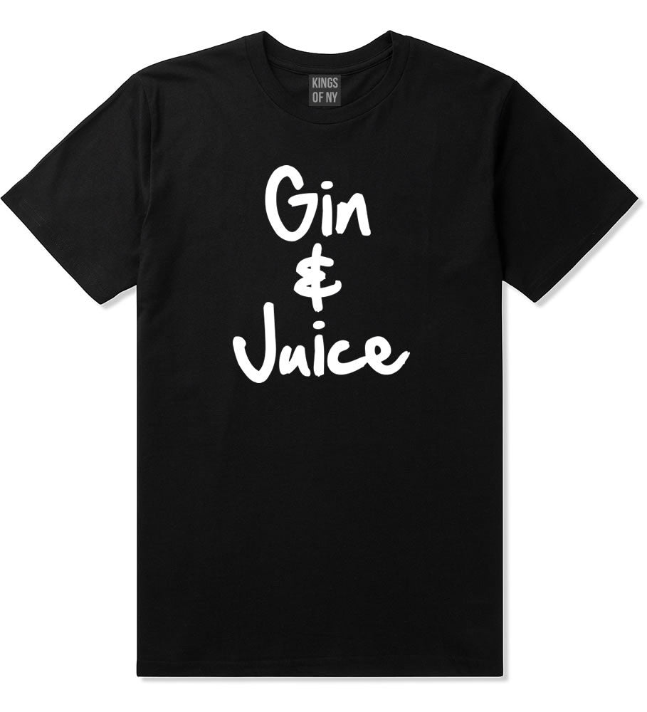 Kings Of NY Gin and Juice T-Shirt in Black