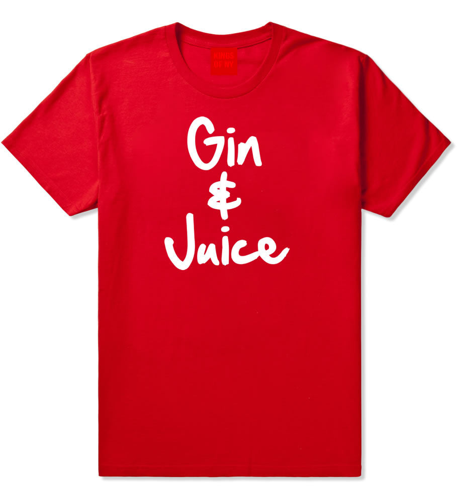 Kings Of NY Gin and Juice T-Shirt in Red