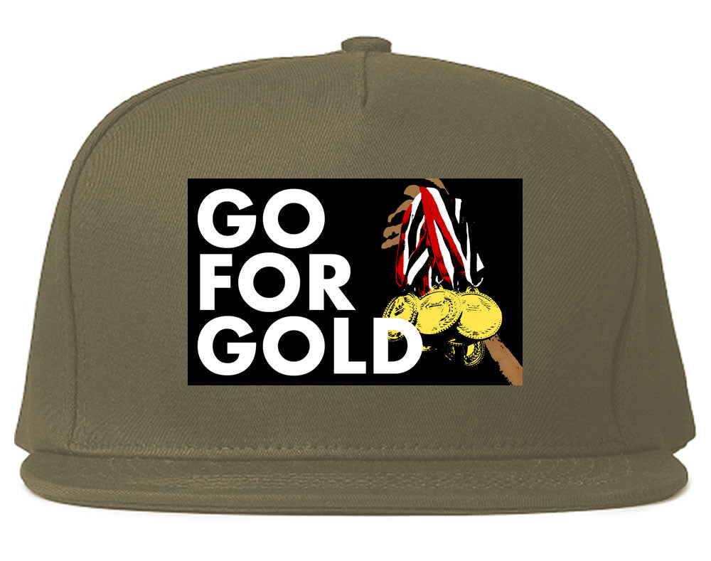 Go For Gold Medals Olympics Snapback Hat