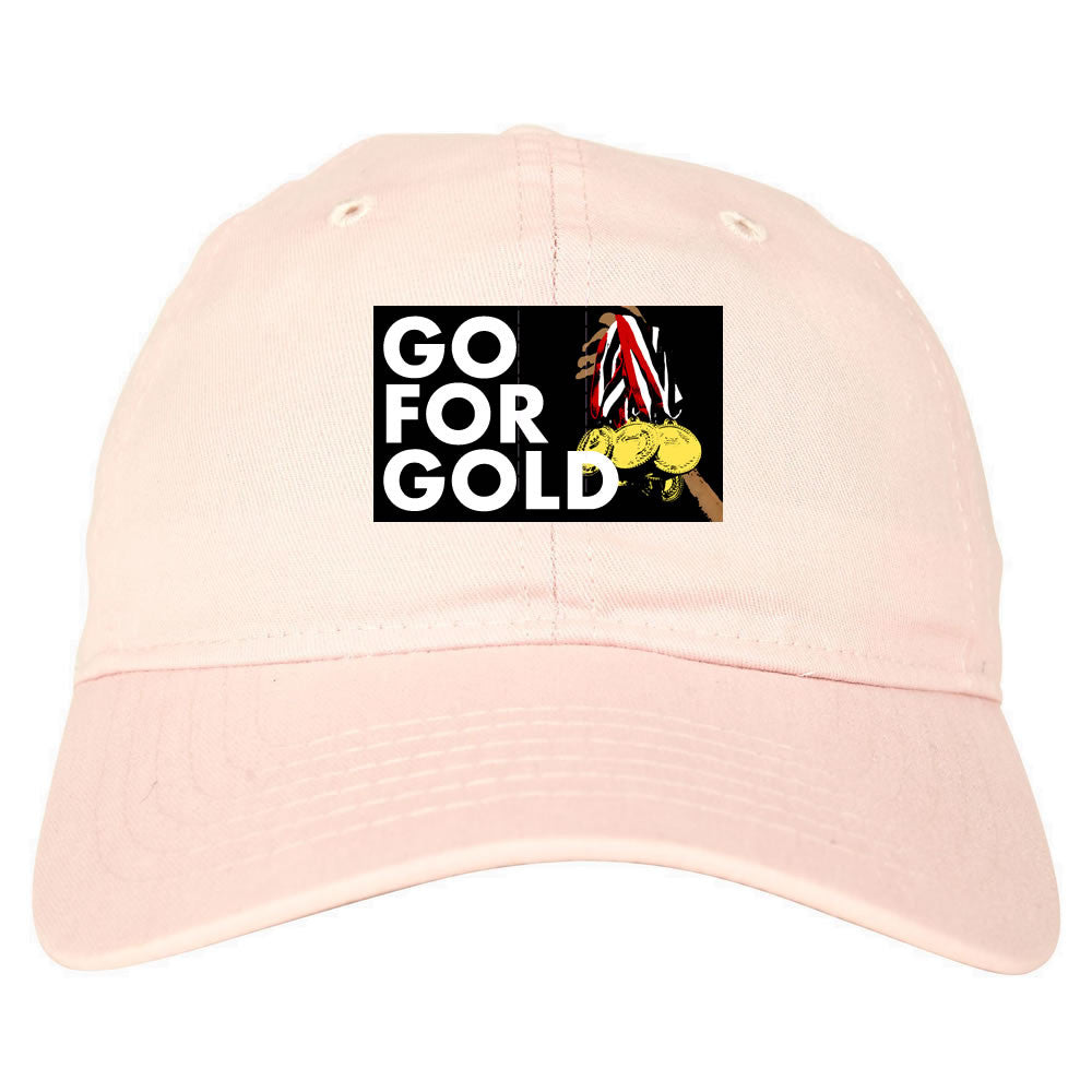 Go For Gold Medals Olympics Dad Hat