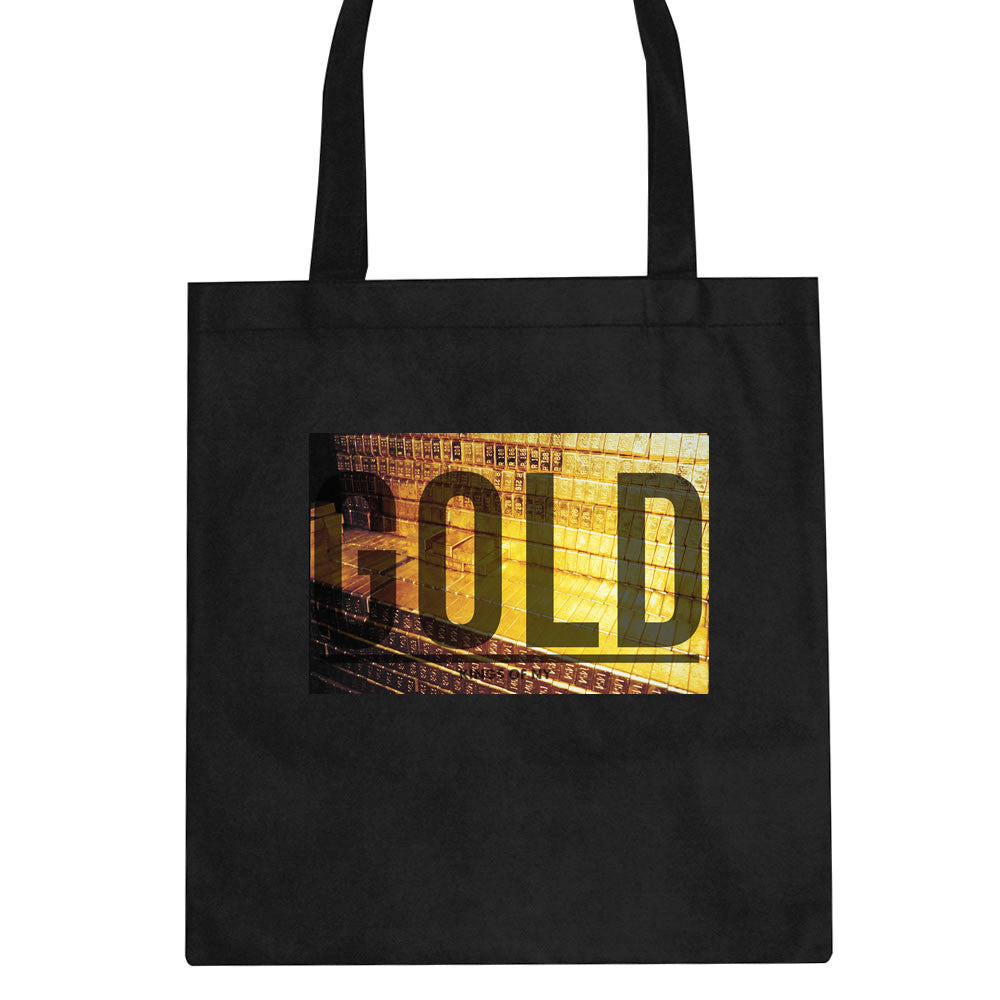 Gold Bricks Money Luxury Bank Cash Shopping Tote Bag – KINGS  display picture 1