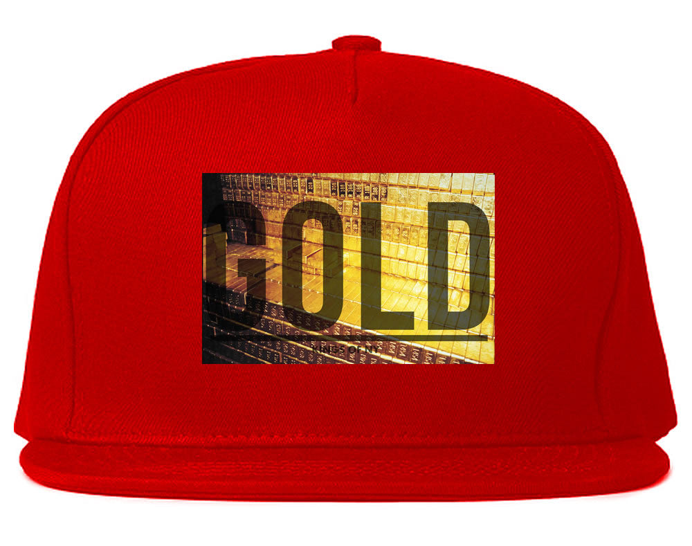 Gold Bricks Money Luxury Bank Cash Snapback Hat By Kings Of NY