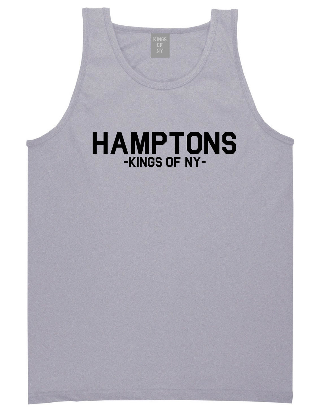 Hamptons New York Tank Top in Grey