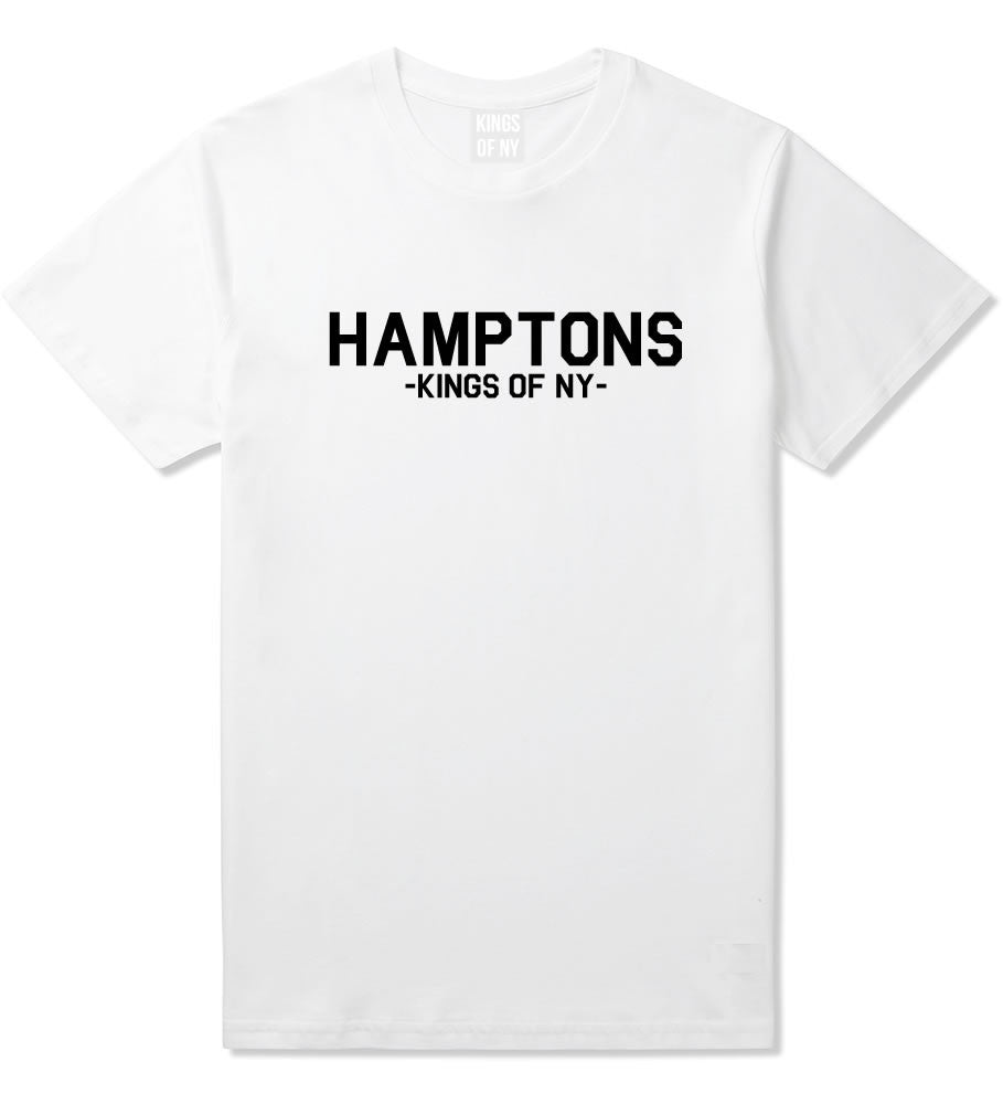 Hamptons New York T-Shirt in White