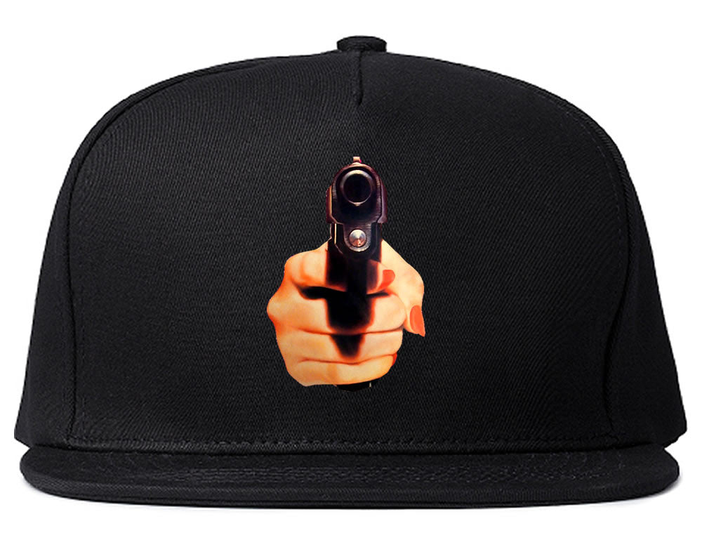 Hand Gun Women Girls Sexy Snapback Hat By Kings Of NY