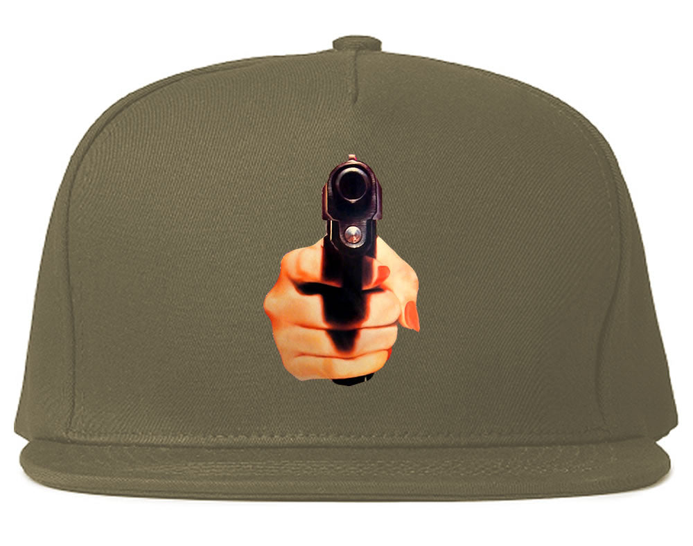 Hand Gun Women Girls Sexy Snapback Hat By Kings Of NY