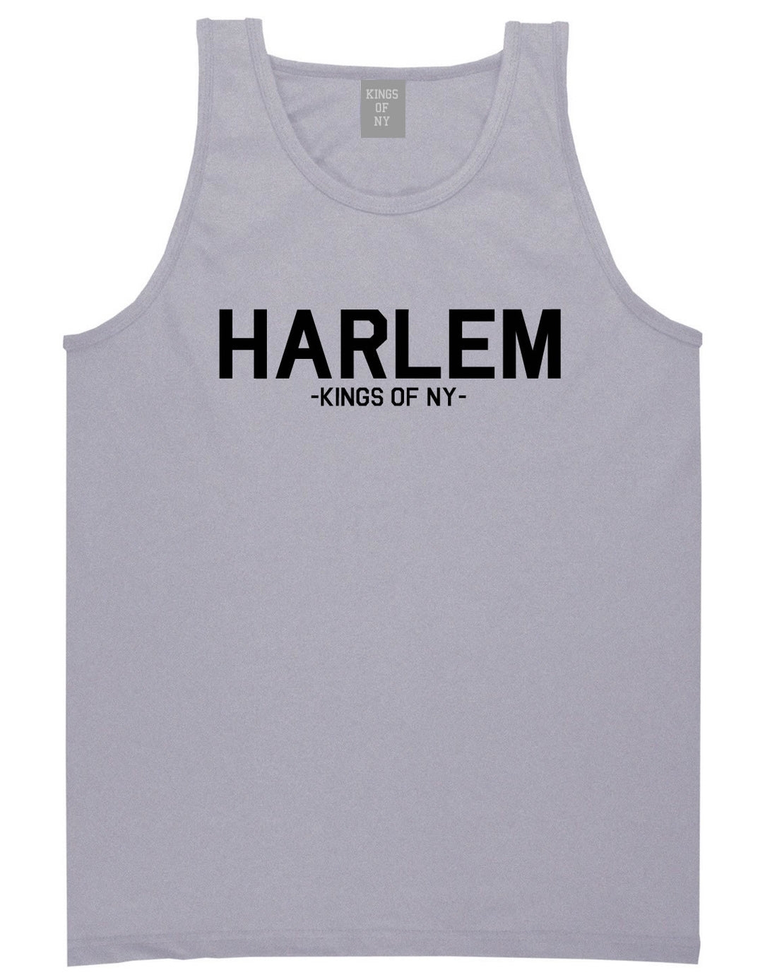 Harlem New York NYC Tank Top in Grey