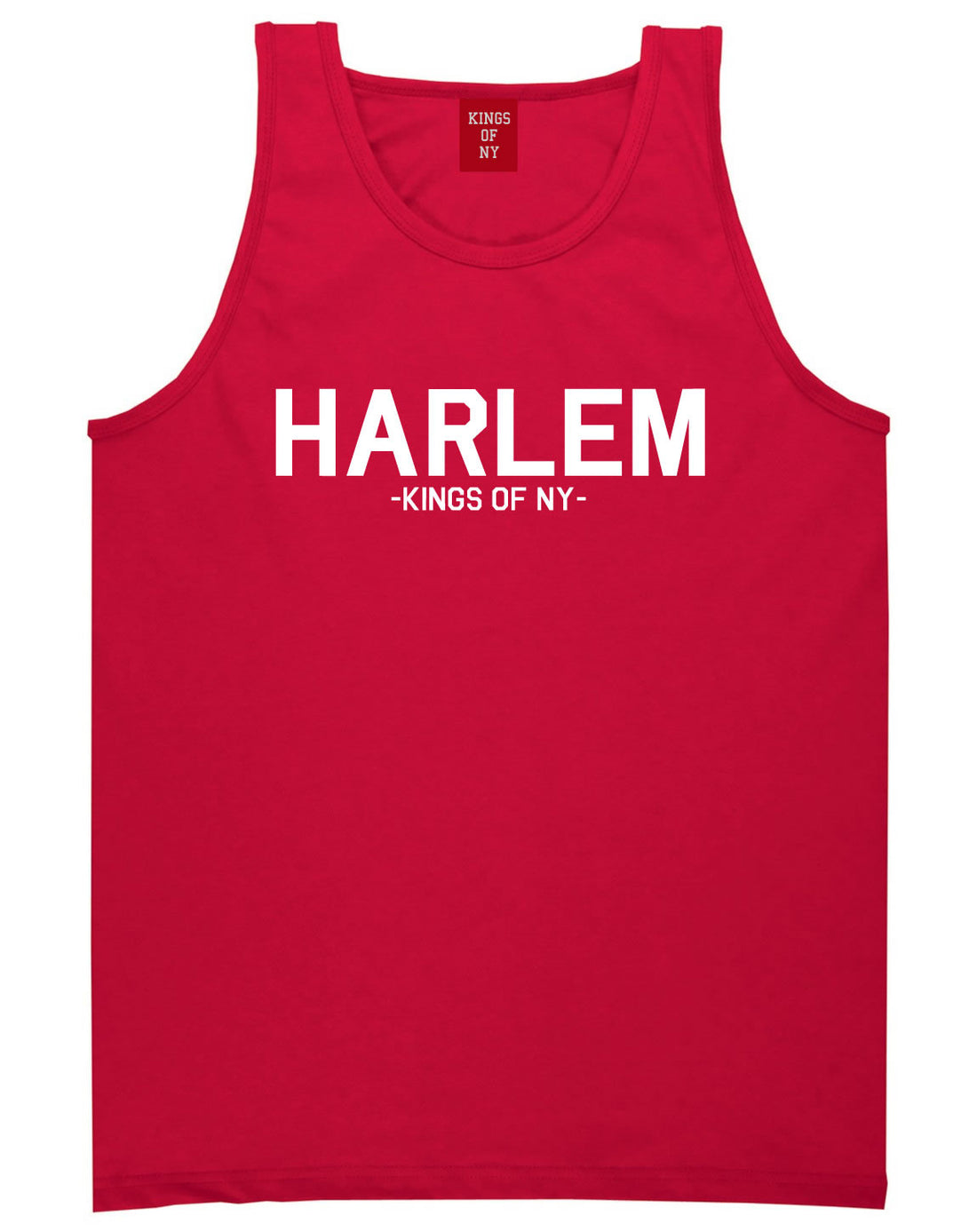Harlem New York NYC Tank Top in Red