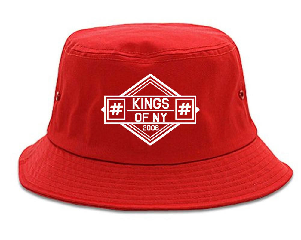 Kings Of NY Hashtag Logo Bucket Hat