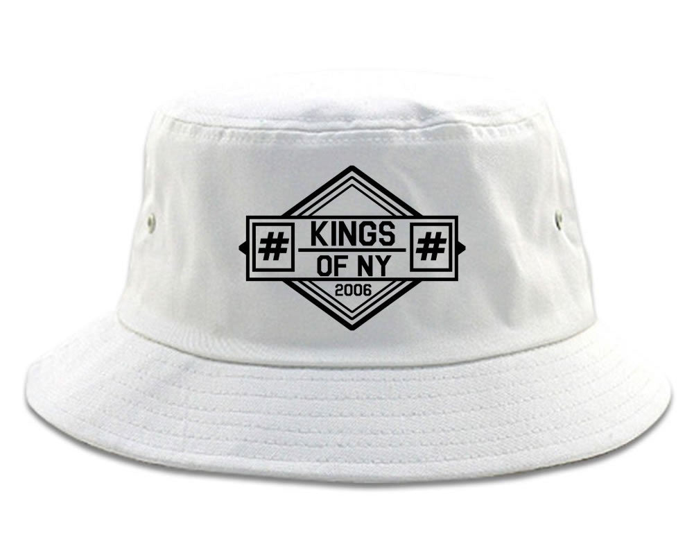 Kings Of NY Hashtag Logo Bucket Hat