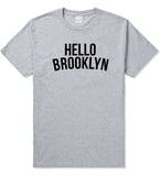 Hello Brooklyn T-Shirt in Grey By Kings Of NY