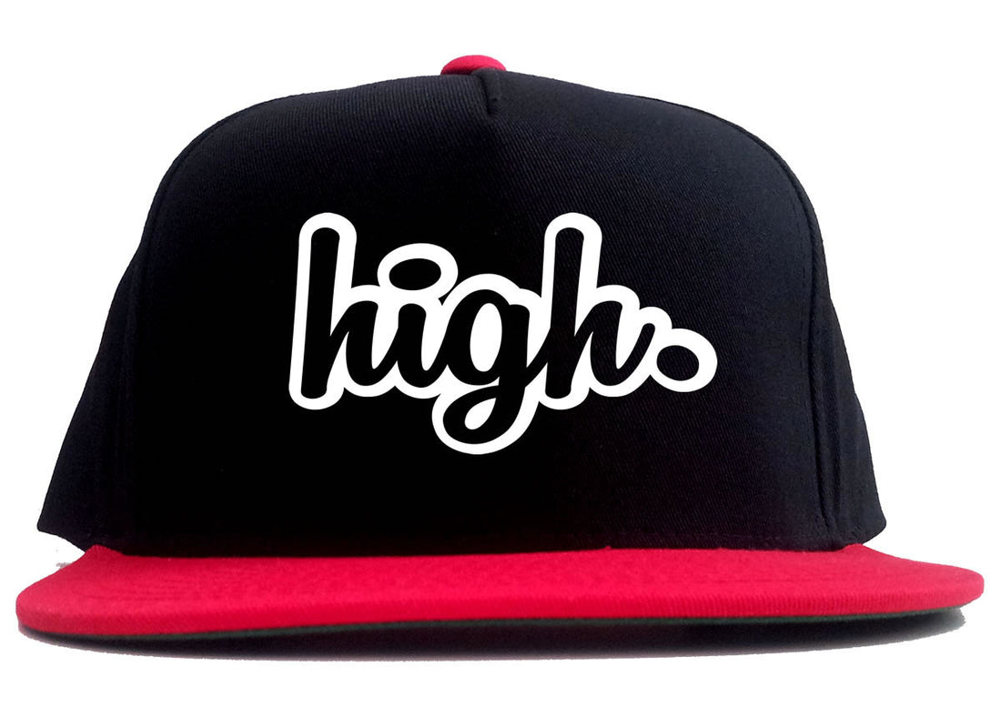 High Outline Weed 2 Tone Snapback Hat By Kings Of NY