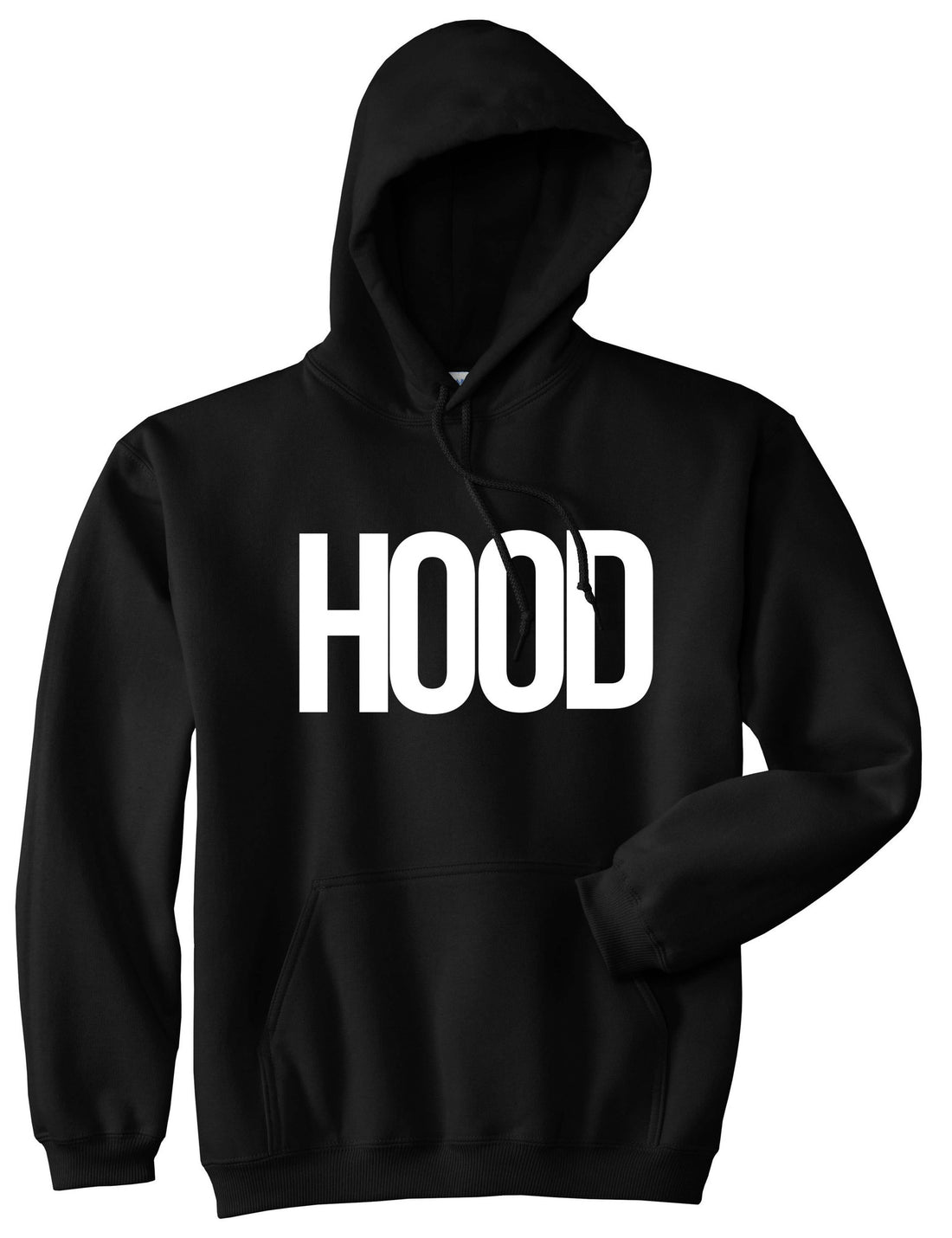 Hood Trap Style Compton New York Air Pullover Hoodie Hoody In Black by Kings Of NY