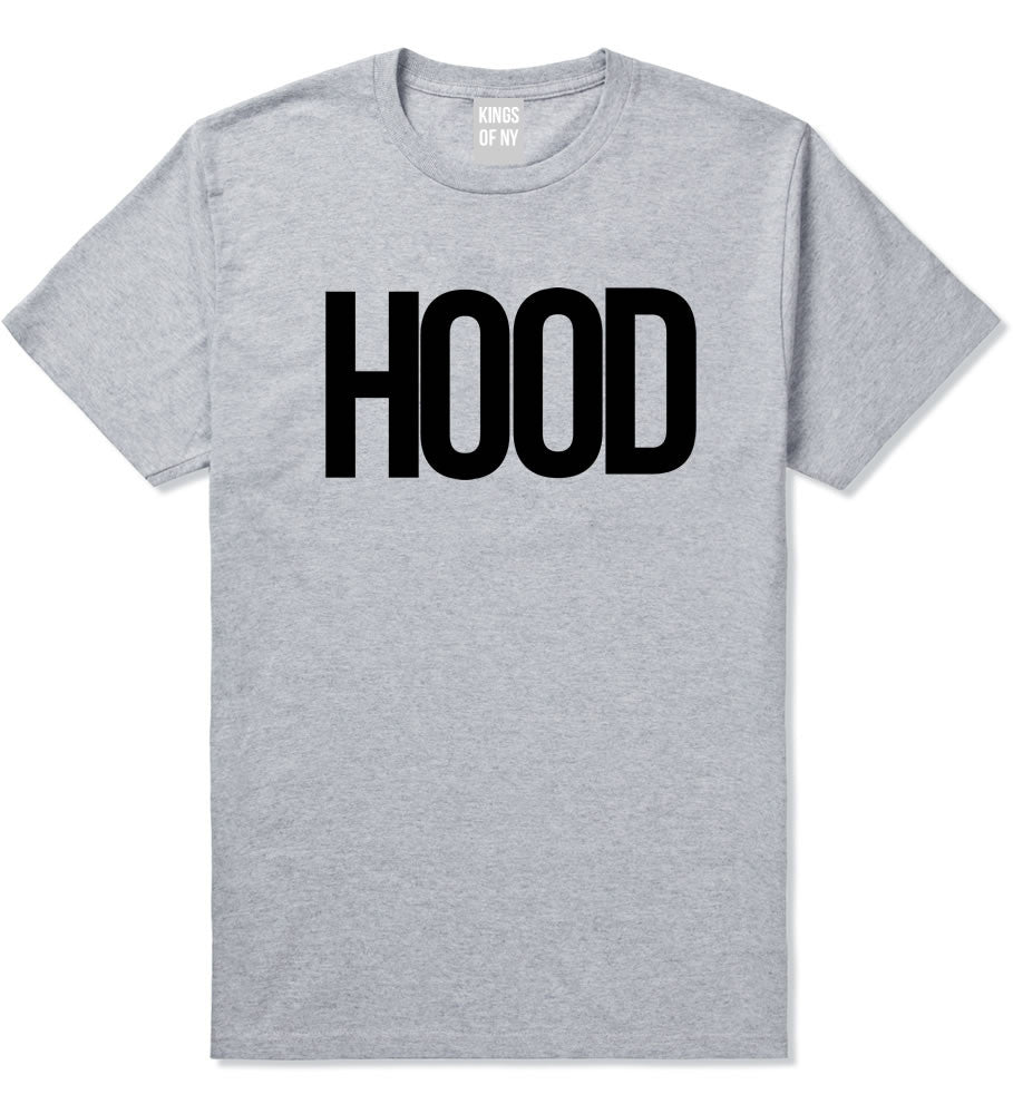 Hood Trap Style Compton New York Air T-Shirt In Grey by Kings Of NY