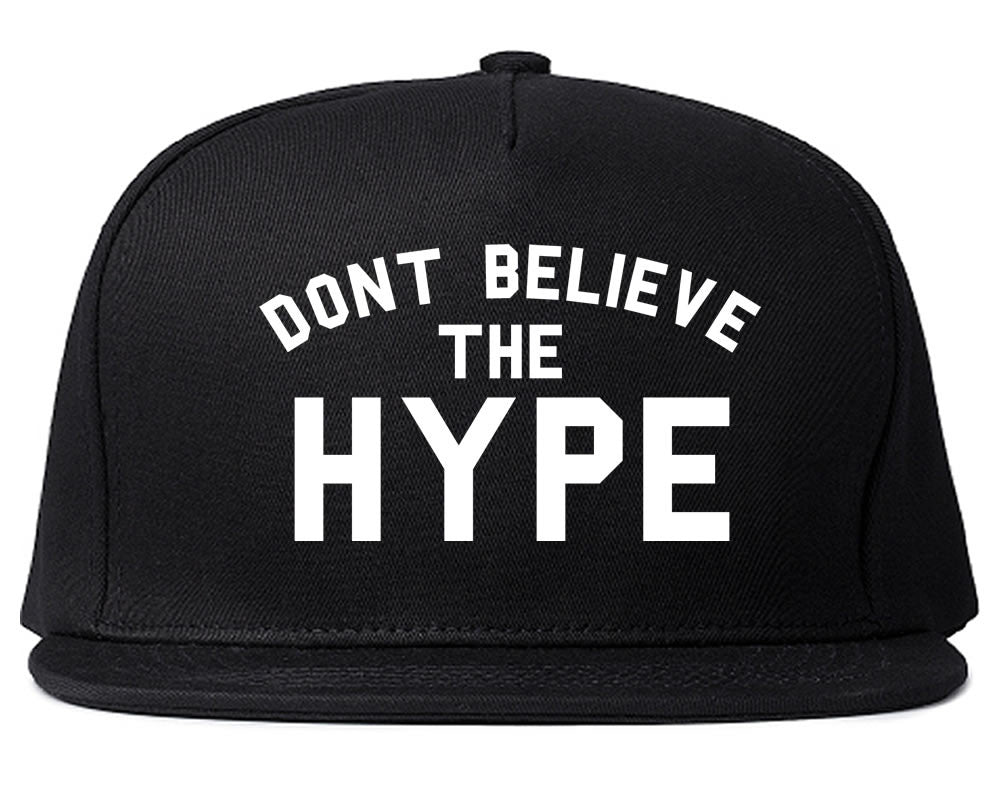 Don t Believe The Hype Snapback Hat by Kings of NY Black Os
