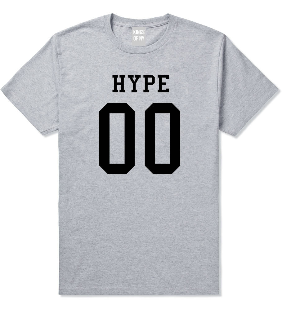 Hype Team Jersey T-Shirt in Grey By Kings Of NY