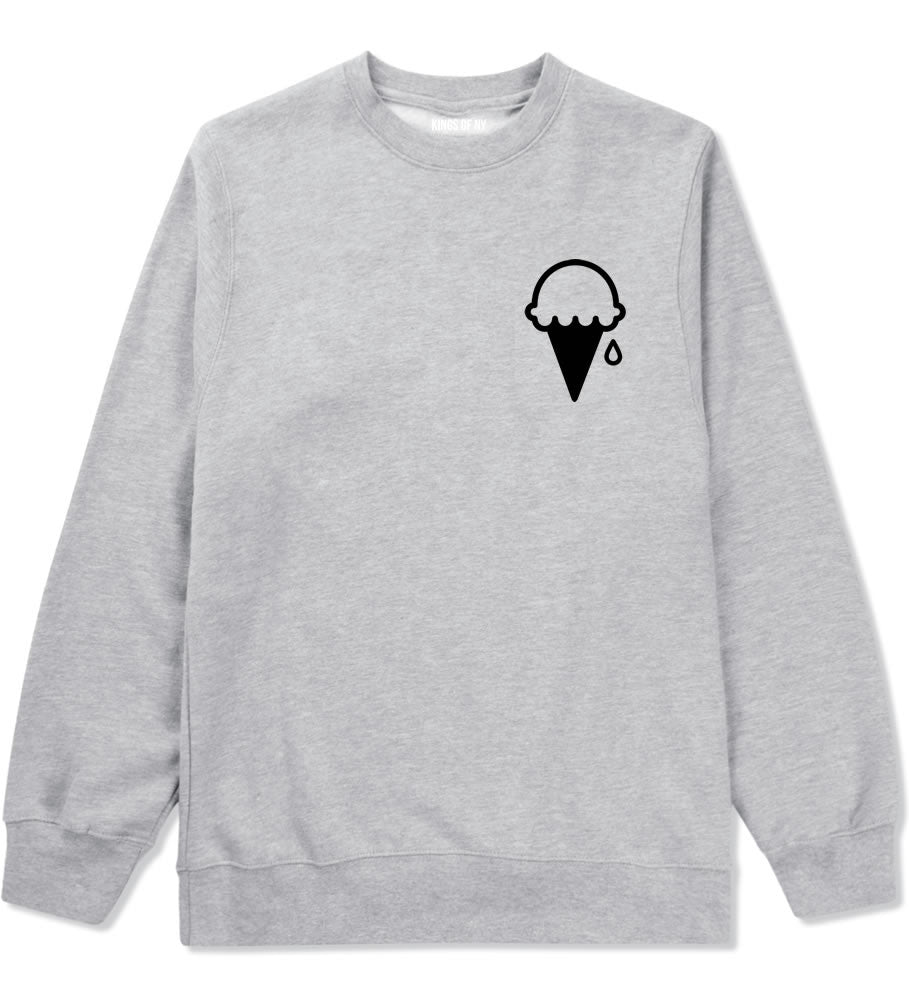 Ice Cream Cone Scoop Crewneck Sweatshirt