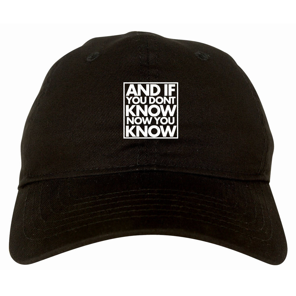 And If You Don't Know Now You Know Dad Hat By Kings Of NY