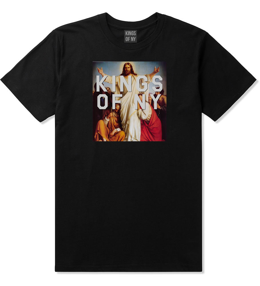 Jesus Worship and Praise of Power T-Shirt in Black By Kings Of NY