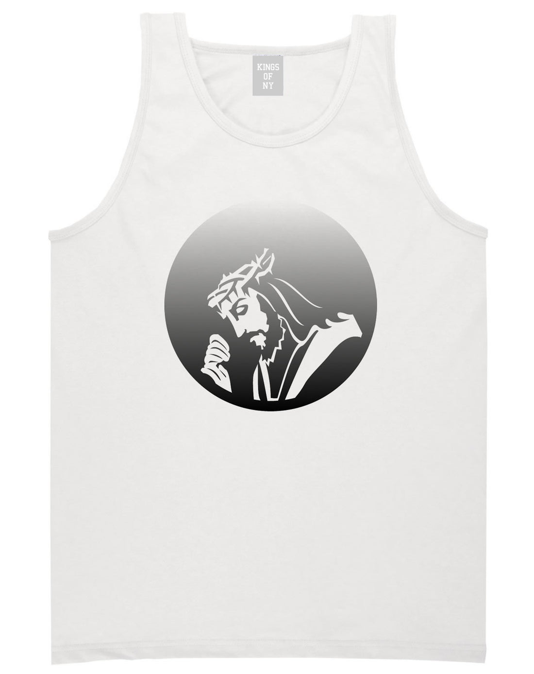 Religious Jesus Fade God Tank Top