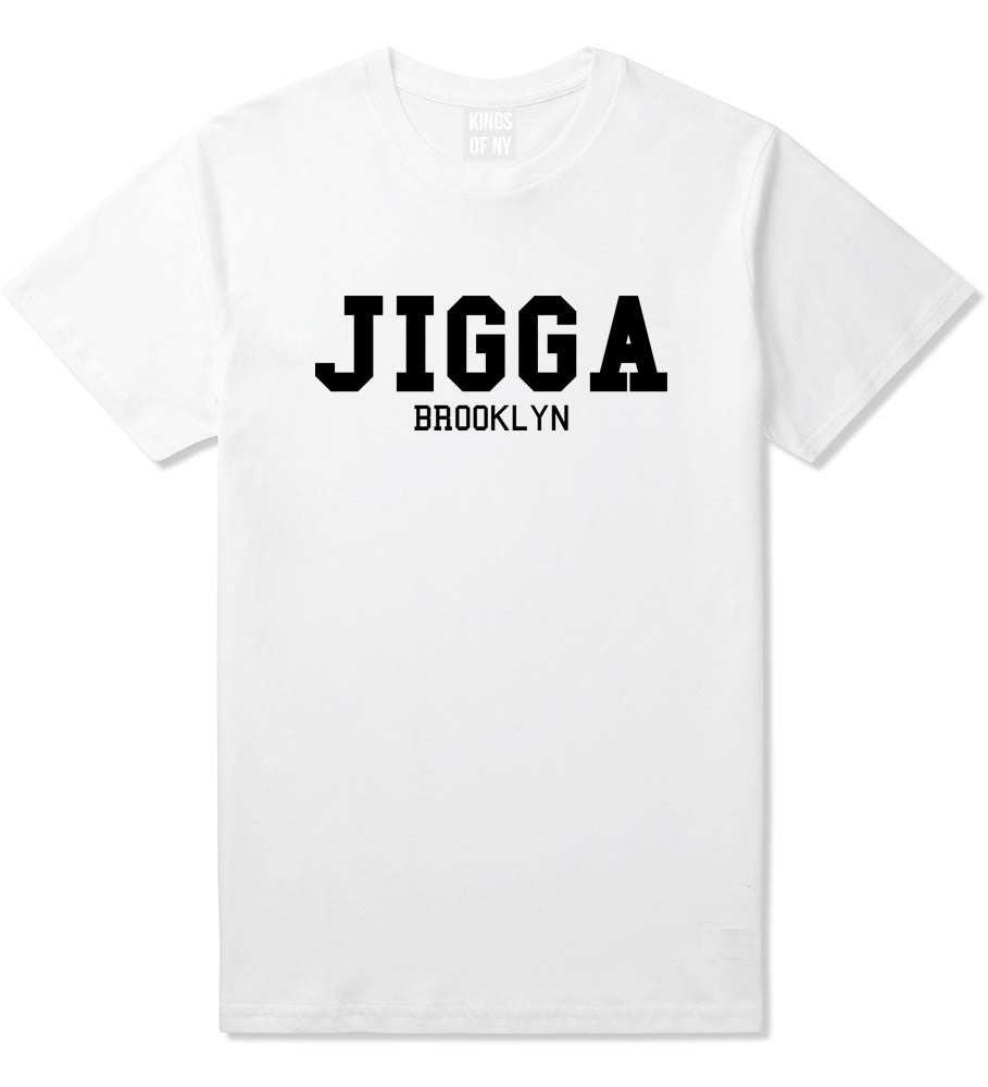 Jigga Brooklyn T-Shirt in White by Kings Of NY