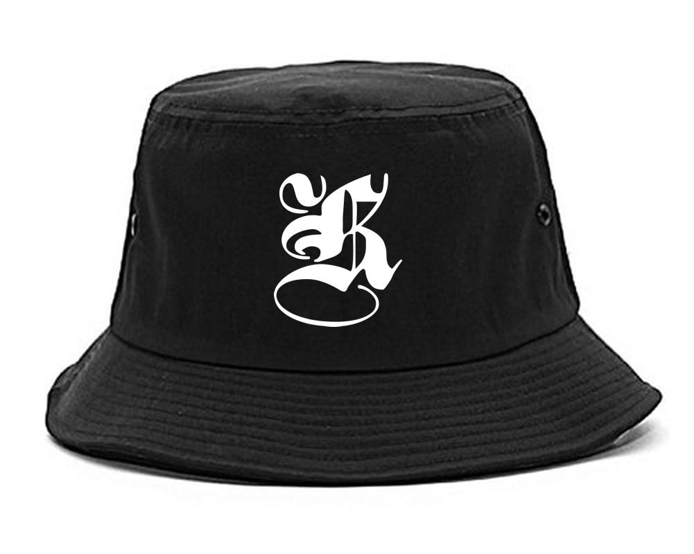 K Gothic Style Font Bucket Hat by Kings Of NY