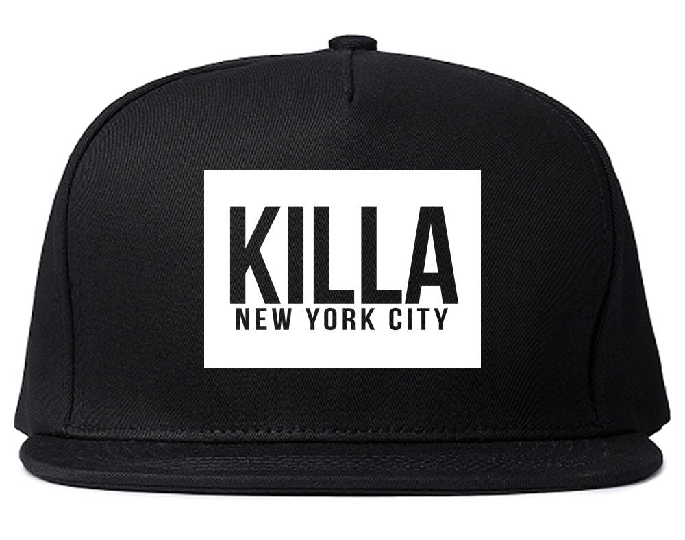 Killa New York City Harlem Snapback Hat in Black by Kings Of NY