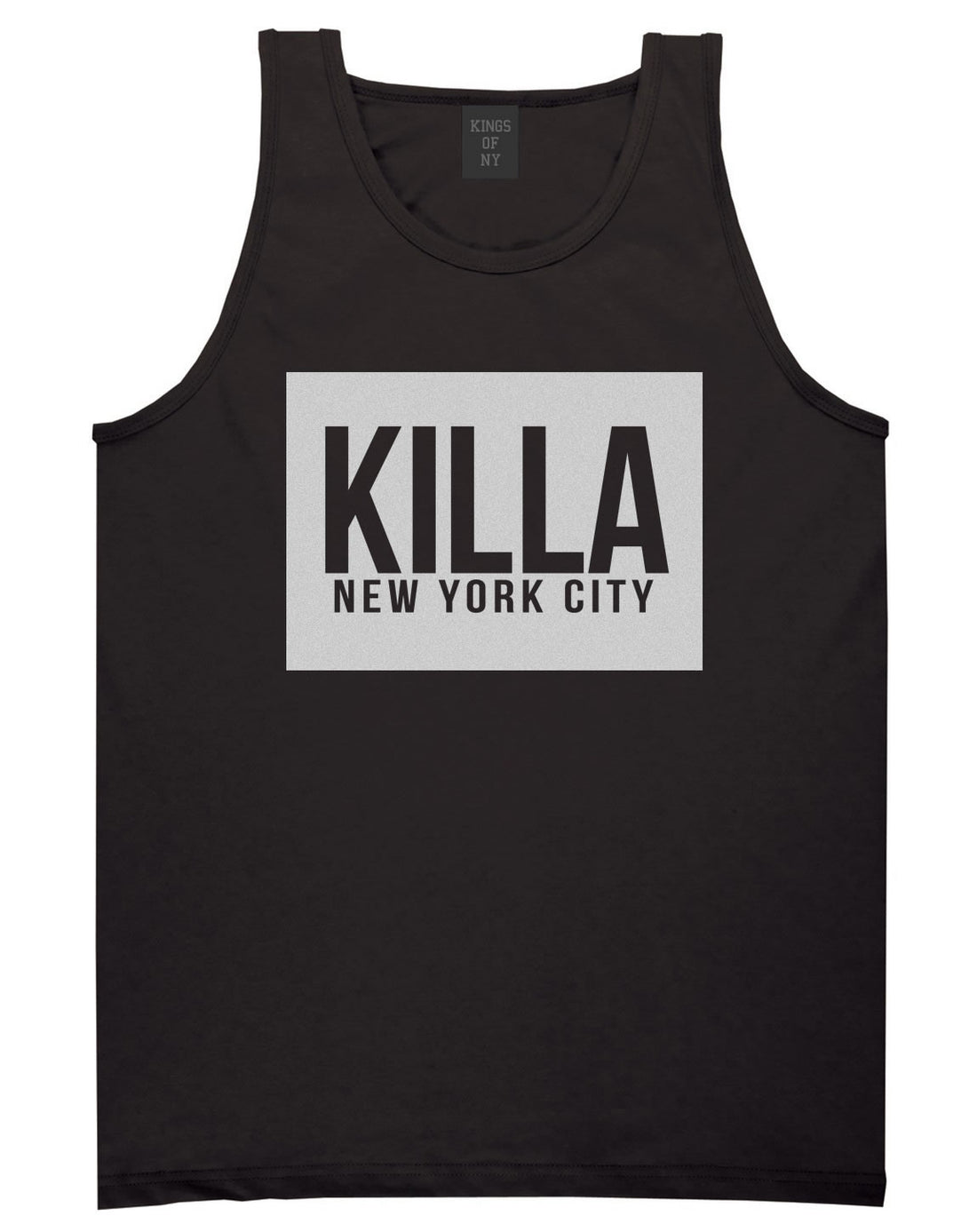 Killa New York City Harlem Tank Top in Black by Kings Of NY
