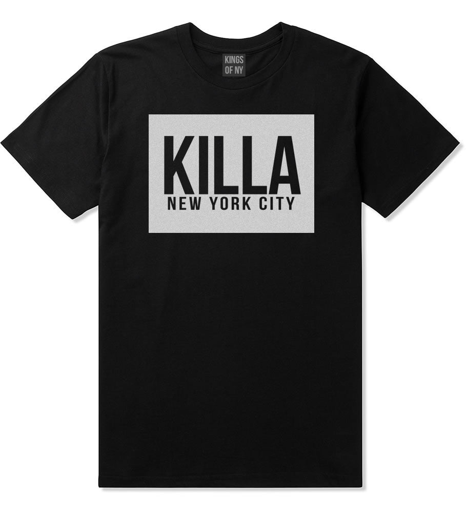 Killa New York City Harlem T-Shirt in Black by Kings Of NY