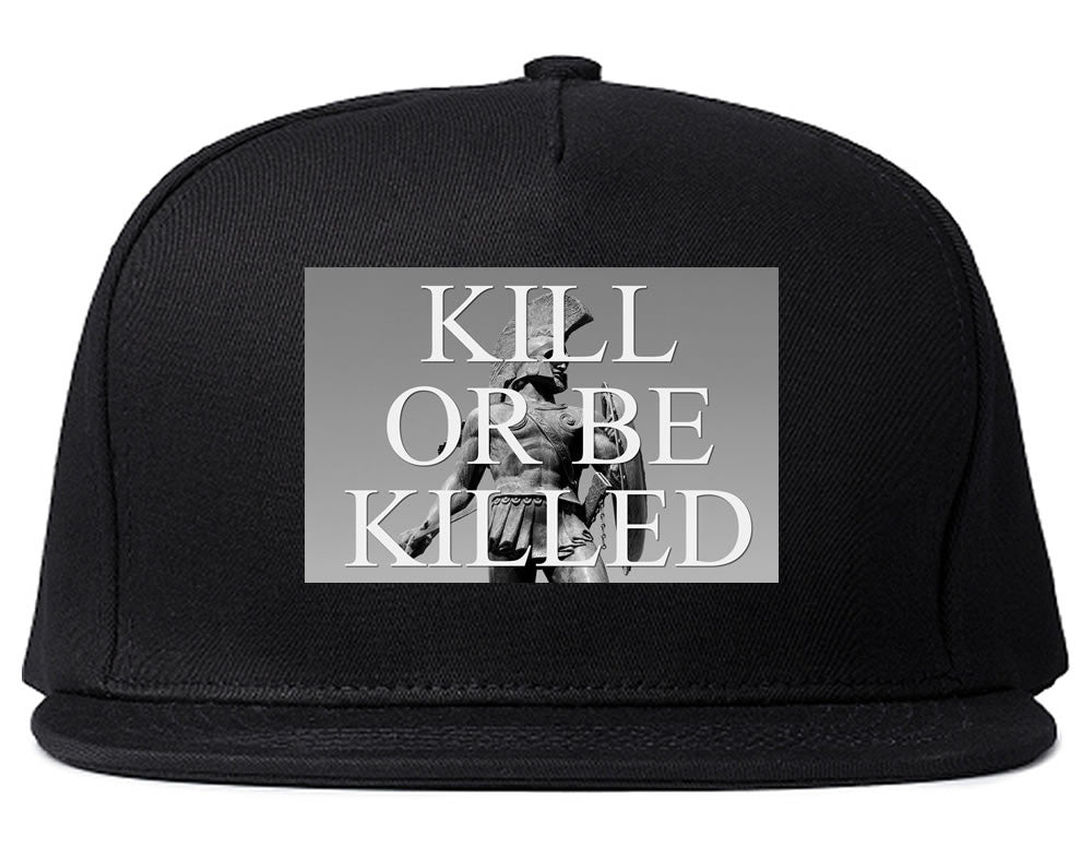 Kill Or Be Killed Snapback Hat in Black by Kings Of NY