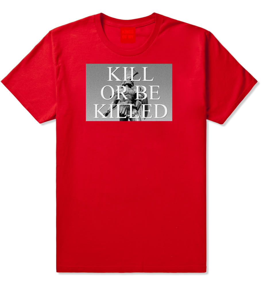 Kill Or Be Killed T-Shirt in Red by Kings Of NY