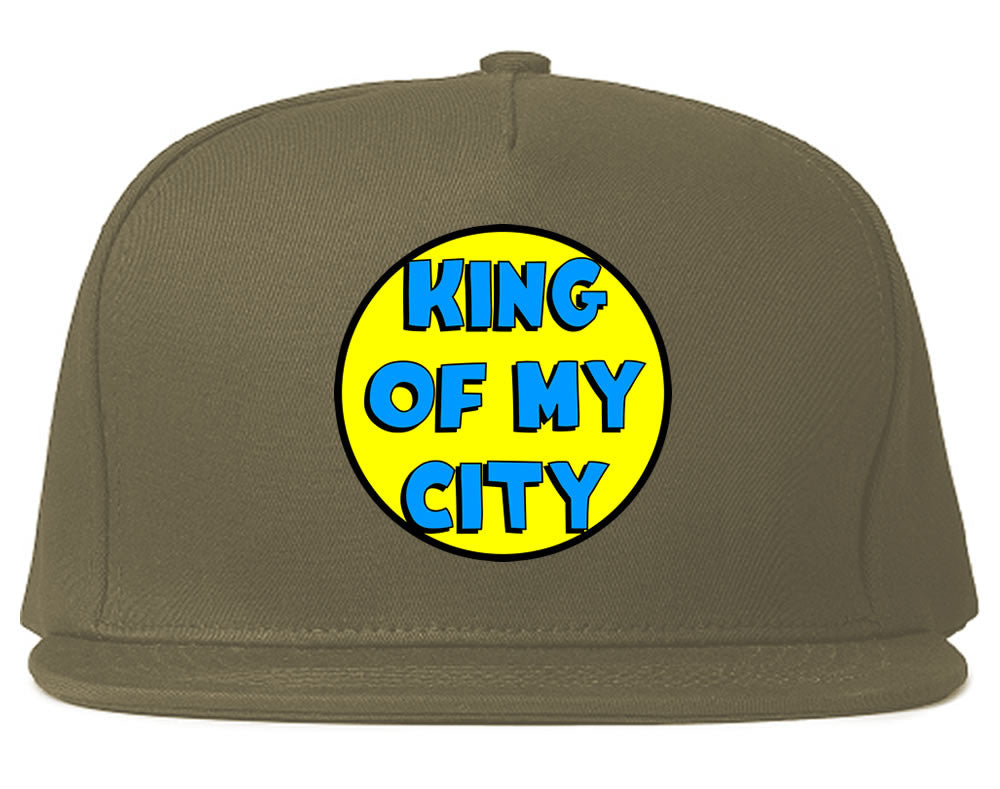 King Of My City Logo Snapback Hat Cap