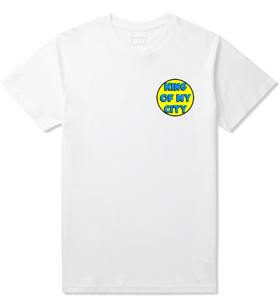 King Of My City Logo T-Shirt in White