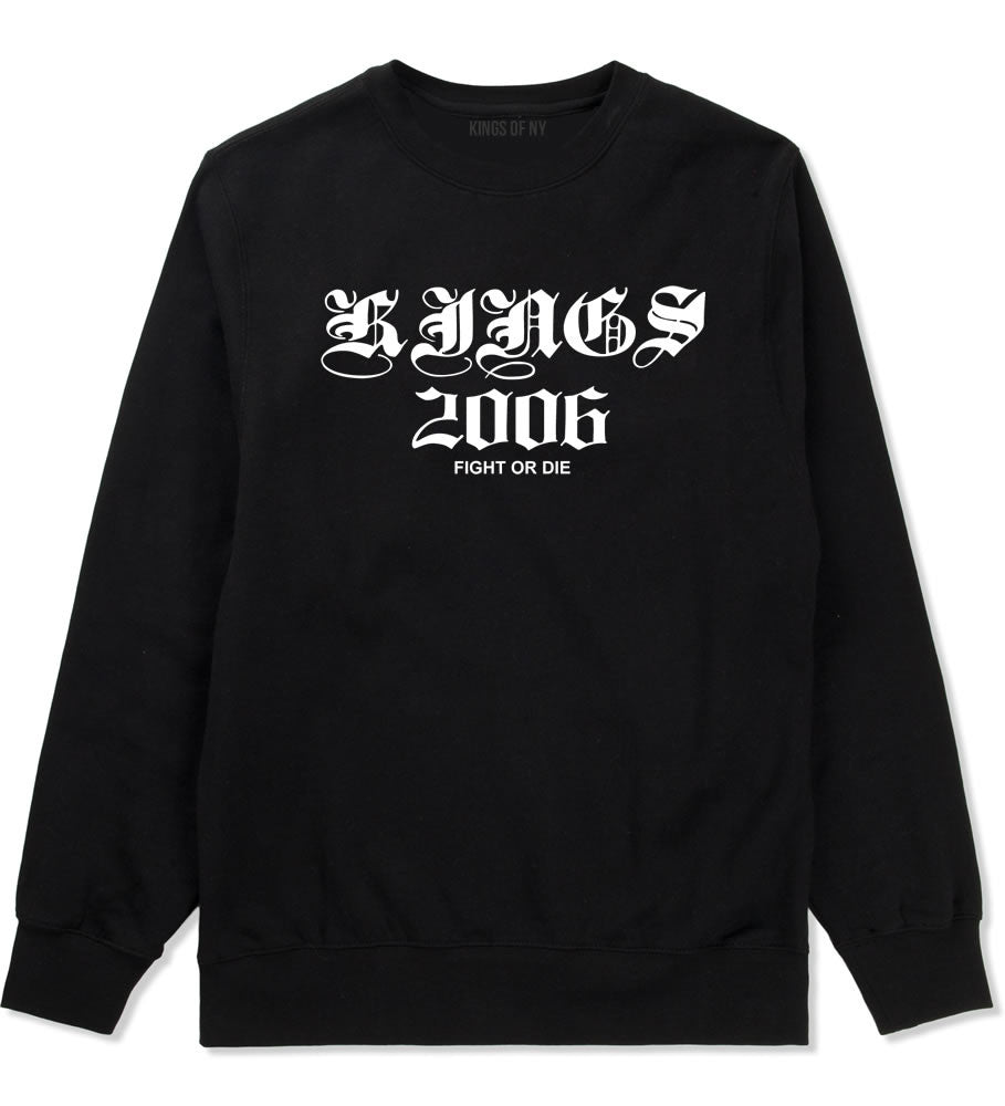 Kings Of NY Kings 2006 Crewneck Sweatshirt in Black