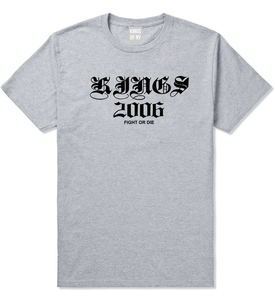 Kings Of NY Kings 2006 T-Shirt in Grey