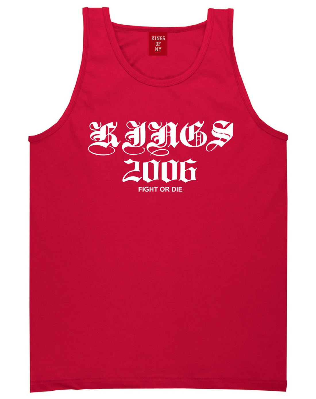 Kings Of NY Kings 2006 Tank Top in Red