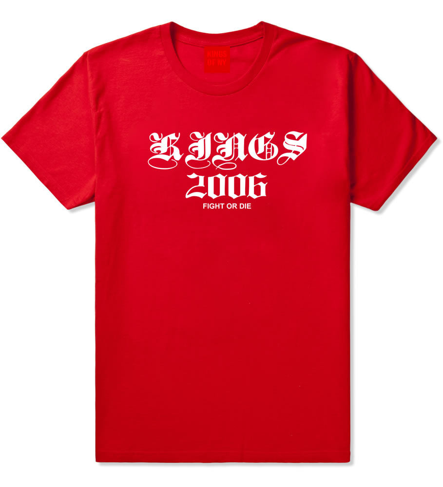 Kings Of NY Kings 2006 T-Shirt in Red