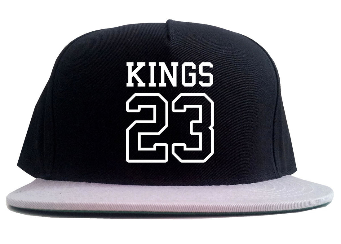 KINGS 23 Jersey 2 Tone Snapback Hat By Kings Of NY