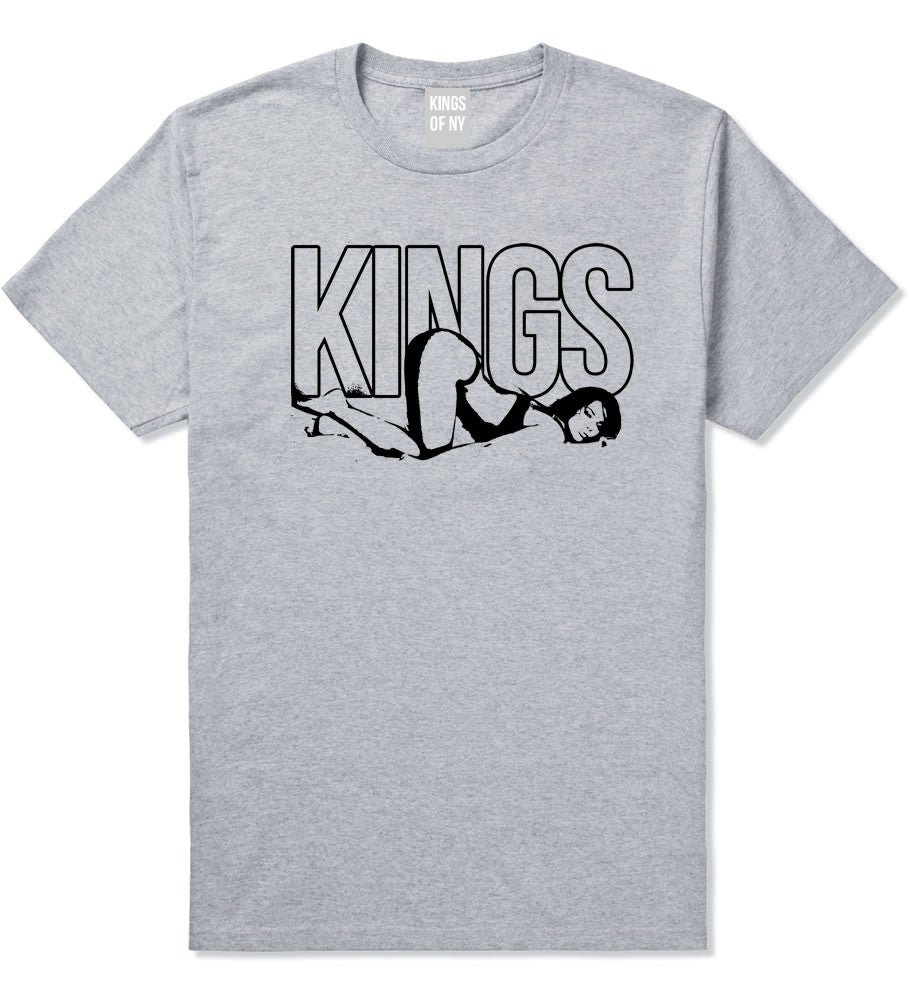 Kings Girl Streetwear T-Shirt in Grey by Kings Of NY