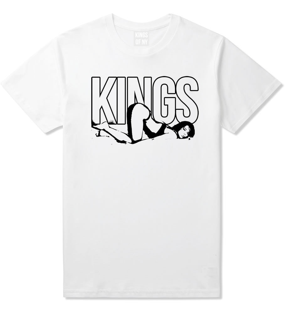 Kings Girl Streetwear T-Shirt in White by Kings Of NY